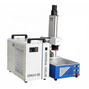 Machine de marquage laser UV 3W 5W <span class=keywords><strong>10W</strong></span> 3D, graveur laser UV pour verre, boîte en papier, plastique, logo, marqueur laser UV - Product Image 1