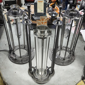 Newtek NT-MSLSG Tubo di Ispezione <span class=keywords><strong>a</strong></span> Bassa Pressione in Acciaio Inossidabile con Attacco Tri-Clamp da 1.5"/2"/3"/4", Lucidato, Lunghezza 500mm, Tipo Spool Pipe - Product Image 3