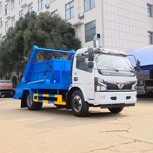 Dongfeng RHD Mini Skip <b>Bin</b> Truck 3cbm Garbage Collection Vehicle for Sale - Product Image 1