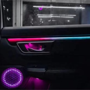 Lumières décoratives intérieures de voiture LED de haute qualité adaptées aux lumières ambiantes intérieures symphoniques de contrôle d'application de Honda CRV - Product Image 5
