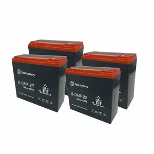 Batterie de graphène VRLA 48V populaire 12V 24V 20ah AGM scellé au plomb-acide pour Tricycle électrique Scooter batterie de condensateur de graphène