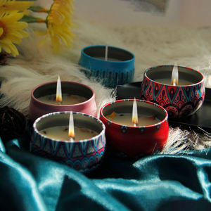 Candele Artistiche di Lusso in Cera di Soia <span class=keywords><strong>per</strong></span> San Valentino e Festa del Papà, Senza Fumo, Profumate, Regalo <span class=keywords><strong>per</strong></span> <span class=keywords><strong>Lei</strong></span>, Fragranza Romantica <span class=keywords><strong>per</strong></span> la Casa, Decorazione di Halloween - Product Image 5