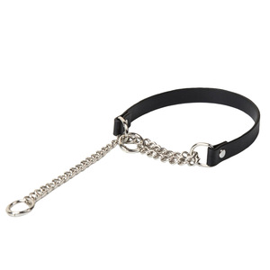 Collar de Cuero con Cadena de Metal, Correa de Acero, Juguetes Sexuales para Adultos, Bondage, Coqueto, Erótico, <span class=keywords><strong>Kinky</strong></span>, Punk, Gótico, Esclavo, Sumisión, Entrenamiento - Product Image 5