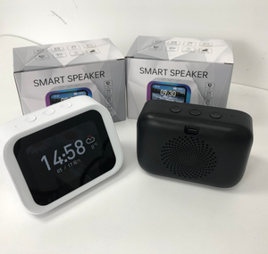 Hot bán <span class=keywords><strong>2025</strong></span> <span class=keywords><strong>New</strong></span> thông minh ai BT loa không dây với điều khiển bằng giọng nói LED hiển thị chất lượng cao âm thanh đồng hồ báo thức chức năng loa - Product Image 4