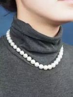 Collier de perles d'eau douce Edison Aurora à énergie nucléaire