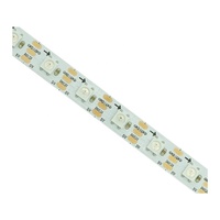 Bande LED flexible adressable multicolore RGB personnalisée, étanche, 60 LED, 60D, 5V, intelligente, WS2812B, WS2812, 2812, 5050 SMD