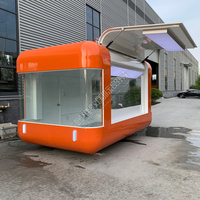 Le Offre Spéciale le moins cher Nouveau design Vente de rue Van Burgers de crème glacée Frites Café Remorque Kiosque de restauration rapide Camion de restauration mobile