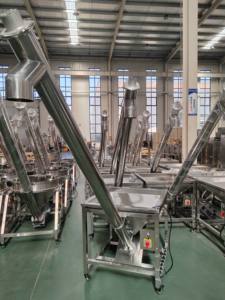 Convoyeur à vis mobile industriel AT-T pour poudre et grains, machine d'alimentation automatique à vis sans fin en acier inoxydable 304, neuf - Product Image 2