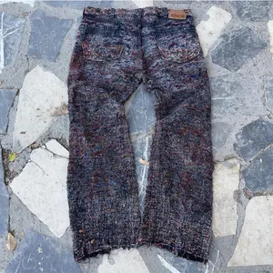 DIZNEW Hot Sell Street Style Clothes 2024 Maker Of Baggy Stretch Jeans Used Man Trouser