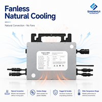 Micro-onduleur 800W double MPPT WiFi 230V pour système solaire photovoltaïque sur réseau avec compteur d'énergie intelligent et contrôle de l'exportation pour système PV de balcon