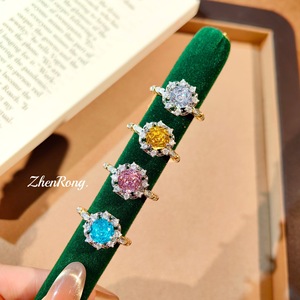 925 <b>Silver</b> <b>Rings</b> Wholesale for Women <b>Dainty</b> Waterproof Hypoallergenic Sterling <b>Silver</b> Jewelry anillo de moissanita - Product Image 1