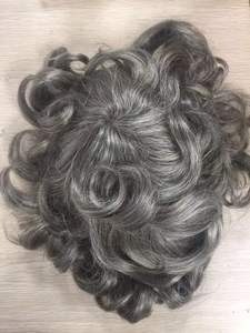 Emeda-Peluquín <span class=keywords><strong>para</strong></span> hombre, pelucas de pelo humano anudadas, piel fina, base de silicona, pelucas, <span class=keywords><strong>prótesis</strong></span> <span class=keywords><strong>para</strong></span> <span class=keywords><strong>hombres</strong></span> - Product Image 3