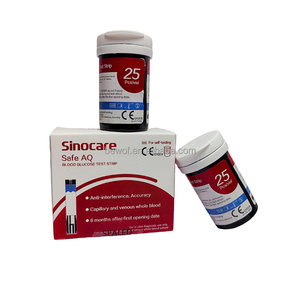 <span class=keywords><strong>Tiras</strong></span> Reactivas de Glucosa <span class=keywords><strong>Sinocare</strong></span> 50 Safe AQ Smart - Product Image 6