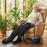 Bottes de drainage lymphatique professionnelles DVT, système de massage des jambes à compression d'air rapide pour la circulation sanguine