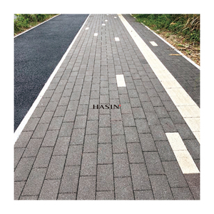 Carrelage de sol perméable pour patio en <span class=keywords><strong>béton</strong></span> de bonne qualité 300x300 Pavage extérieur Pavés perméables Carreaux pour trottoir Fandscape - Product Image 4