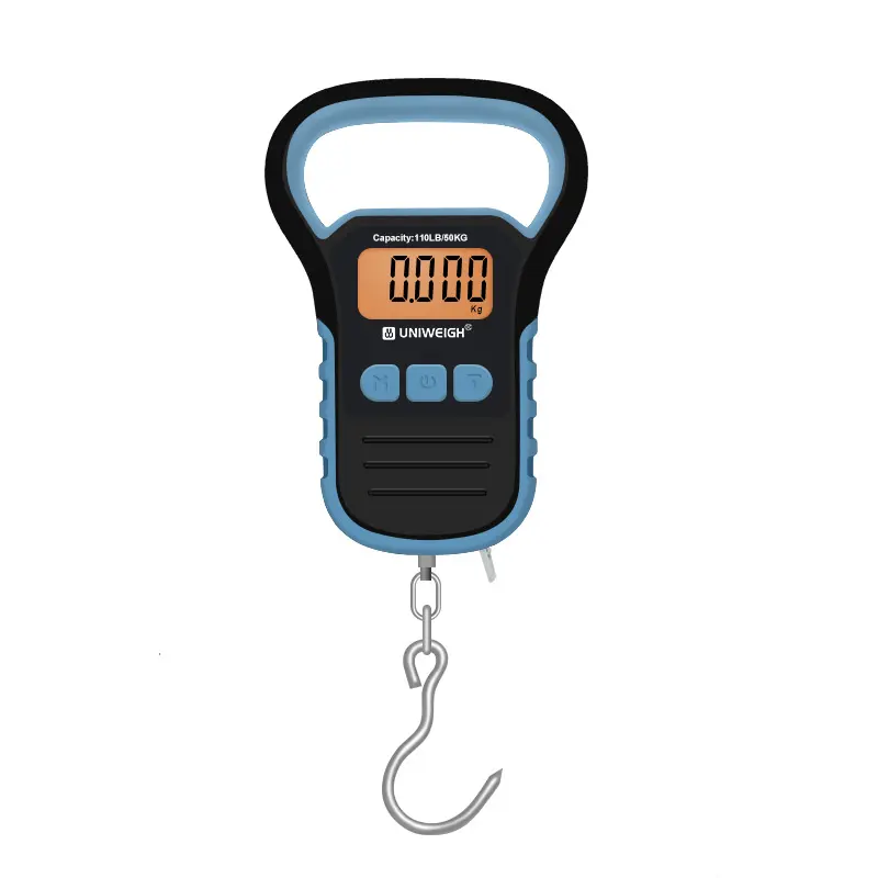 Mini Digital 50kg Luggage Scale LCD Handheld Traveling Hand Luggage Scale Portable Electronic Scale,Fishing Tools