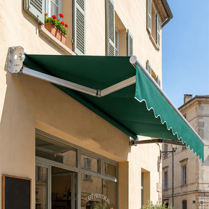 PANDA High Quality Low Price <b>Rain</b> Canopy Folding Arm Awning Outdoor Retractable Awning Aluminum Awning Patio Cover - Product Image 3
