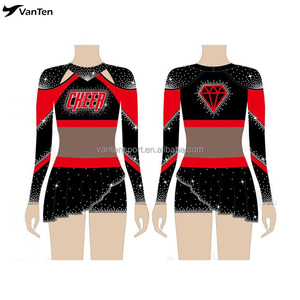 Uniformes de pom-pom girl All-Star personnalisés uniformes de pom-pom girl au design sexy pour femmes Costumes de pom-pom girl en gros - Product Image 1