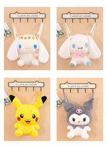 <span class=keywords><strong>Sac</strong></span> à <span class=keywords><strong>dos</strong></span> en peluche Sanrio 33 cm en gros d'usine : Kitty, Melody, Kuromi, Cinnamoroll, Stitch, <span class=keywords><strong>Pikachu</strong></span> - Product Image 4