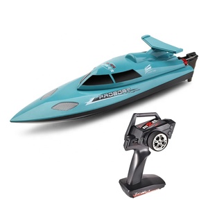 2.4Ghz télécommande <span class=keywords><strong>bateau</strong></span> de course jouet électrique rc haute vitesse <span class=keywords><strong>bateau</strong></span> modèle auto-redressant étanche hors-bord jouet pour piscines ou lac - Product Image 1