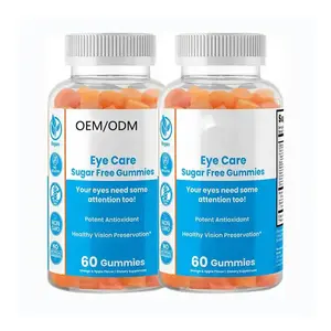 OEM ODM Sugar Free 60 Counts Eye Care Gummies Multi-Vitamin Gummies Dietary Supplement