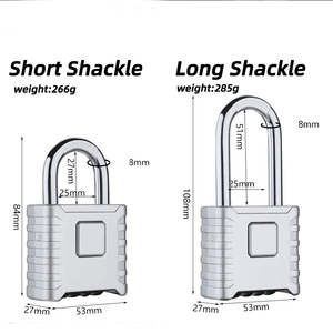 Candado de combinación reiniciable, candado de combinación para exteriores, candado resistente - Product Image 2