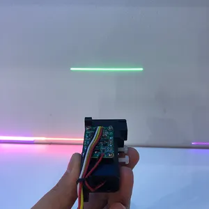 Módulo de varredor a laser 3D 405nm 520nm 635nm 50mw Linha Azul Verde Vermelho Módulo a laser