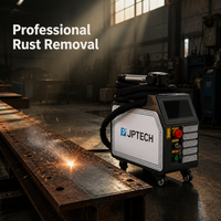 Nettoyeur laser à fibre portable 200W 300W, machine portative pour l'élimination de la rouille des métaux, décapant de peinture efficace pour moules en acier inoxydable
