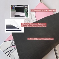 Tapis de souris de jeu japonais anime personnalisé avec impression HD, paysage de dessin animé, grand format XL, en caoutchouc naturel, pour ordinateur portable, clavier et bureau