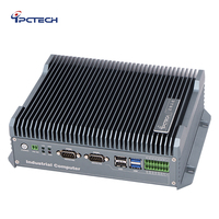 Mini computadora con ventilador de grado industrial barata con I3 I5 I7 CPU 8 puertos USB y ranura para Tarjeta 4G compatible con Linux