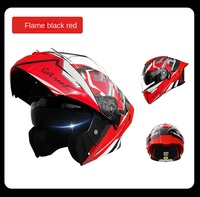 Nouveau casque de moto intégral Kaizehui certifié DOT, coque en ABS, modèle 002, visière auto-teintée pour hommes et femmes, toutes saisons