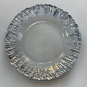 Juego de Platos de Cristal Elegantes para Fiestas, Color Dorado, Plateado y Oro Rosa, Venta al por Mayor, Novedad 2023 - Product Image 2