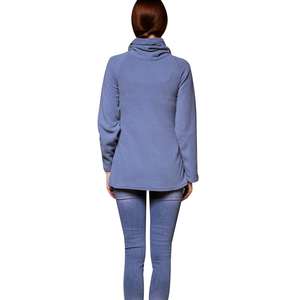 Ropa personalizada para embarazadas, sudadera a la moda, venta al por mayor de ropa de invierno para bebés, <span class=keywords><strong>abrigo</strong></span> canguro de maternidad, chaqueta polar para mamá - Product Image 2