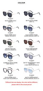 Lunettes de soleil carrées <span class=keywords><strong>en</strong></span> métal à double pont UV400 personnalisées avec logo, tendance et stylées, pour hommes, de la marque Partagas Wholesale Fashion. - Product Image 5