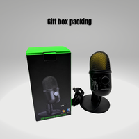 Panvotech Vlogging Kit Streaming Studio de jeu professionnel Enregistrement Podcast Équipement Kit de microphone à condensateur