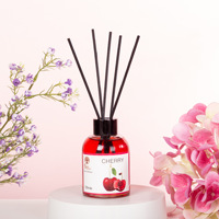 Diffuseur de parfum d'ambiance en verre de luxe avec bâtonnets – Huile essentielle pour la maison, l'hôtel et le bureau