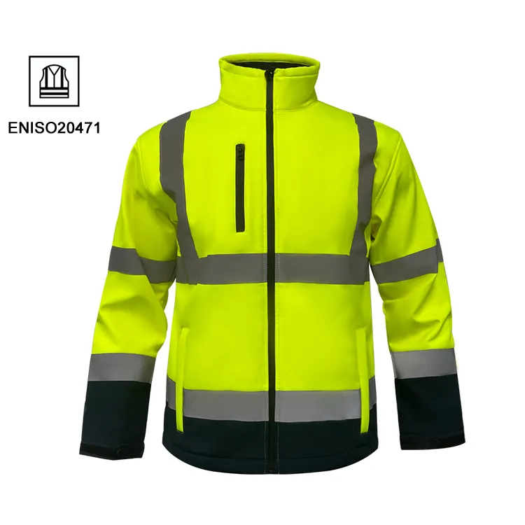 Custom reflective coat uniform work clothes jacket