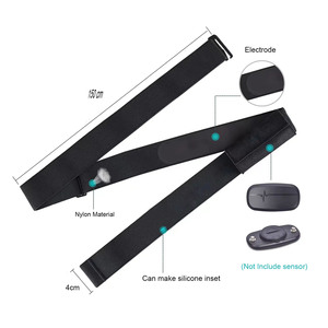 Özel Logo at yarışı kemer kardiyo at binicilik kalp hızı kemeri - Product Image 4