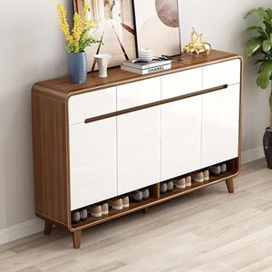 Lxyx - Mueble Zapatero Nórdico de Madera, Moderno y Multifuncional, de Gran Capacidad, para la Entrada del Hogar - Product Image 1