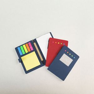 Custom Logo Printed Self-Adhesive Memo Notepad <b>Book</b> with Pen Promotional Gifts Personalized Customized Logo - Product Image 2