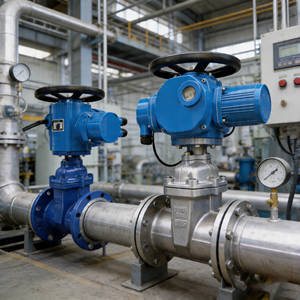 Vanne à opercule à joint souple PN16 DN50-DN600 en fonte de graphite sphéroïdal avec fonctionnalités d'automatisation avancées et électrovanne haute performance - Product Image 1