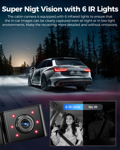 Azdome M590 Dash Cam Cho Xe 4K Dash Cam 3 Máy Ảnh G-<span class=keywords><strong>Sensor</strong></span> Dashcam 24H Bãi Đậu Xe Màn Hình DVR Máy Ảnh Cho Xe Hơi - Product Image 5