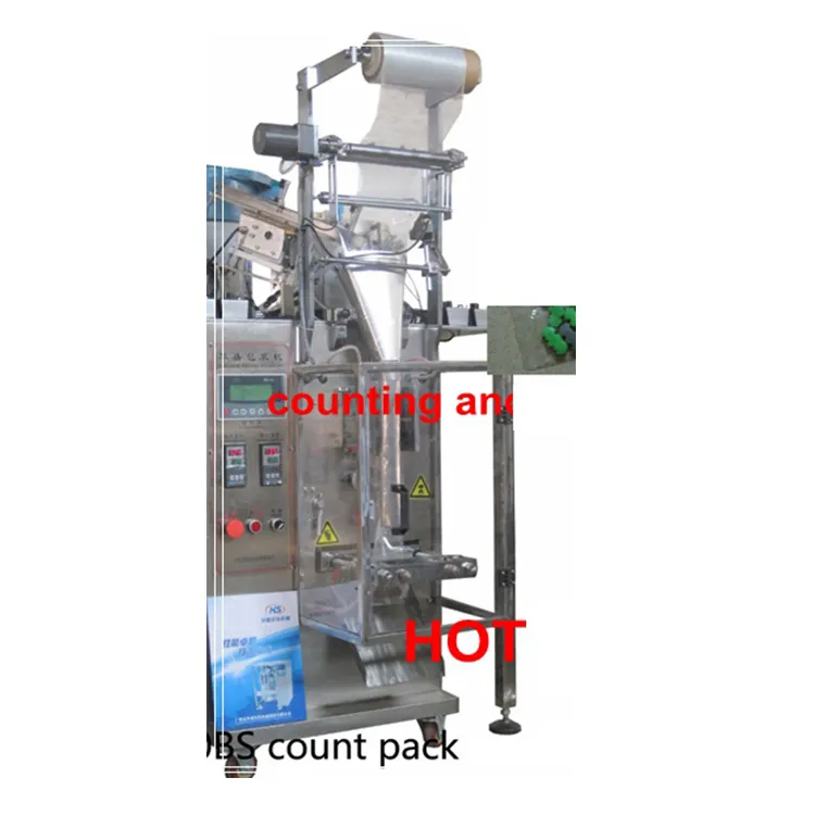 Automatic woden dowel counting and bagging plastic bag pack filling machine factory from China