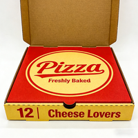 Boîtes à pizza en carton ondulé triple paroi, résistantes, imprimées sur mesure, avec laminage mat, écologiques, biodégradables et recyclables TongKun