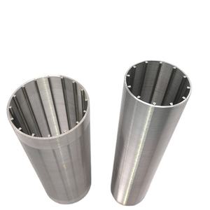 Écran en fil de fer à coins soudés avec espacement de 02 mm, 05 mm, 07 mm, 1 mm pour V Rotary 500 Bend - Product Image 3