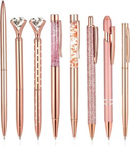 Custom Exquisite Combination Set <b>Ballpoint</b> <b>Pen</b> Rose Gold <b>Ballpoint</b> <b>Pen</b> Set Crown Diamond <b>Pen</b> - Product Image 1