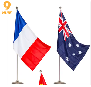 Лидер продаж, свободно стоящий флагшток из нержавеющей стали 2 м 3 м для стильного офисного украшения - Product Image 6