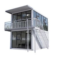 Dernière Offre Spéciale Assemblage flexible Salle de conteneur élégante, pratique et rentable Maison de conteneur modulaire préfabriquée de luxe