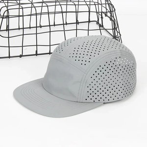 Gorra Deportiva Impermeable de 6 Paneles de Malla Transpirable, Gorra de Béisbol de Secado Rápido Sin Estructura, Logotipo Personalizado para Deportes al Aire Libre y Viajes - Product Image 5