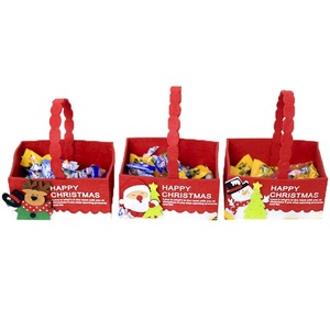<span class=keywords><strong>Navidad</strong></span> regalo caja <span class=keywords><strong>de</strong></span> embalaje <span class=keywords><strong>de</strong></span> papel <span class=keywords><strong>de</strong></span> la <span class=keywords><strong>cesta</strong></span> con mango - Product Image 4